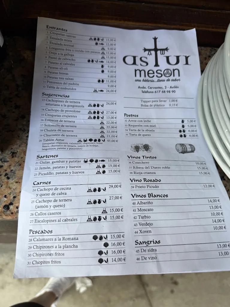 Menu_Mesón Astur_Avilés_image_1