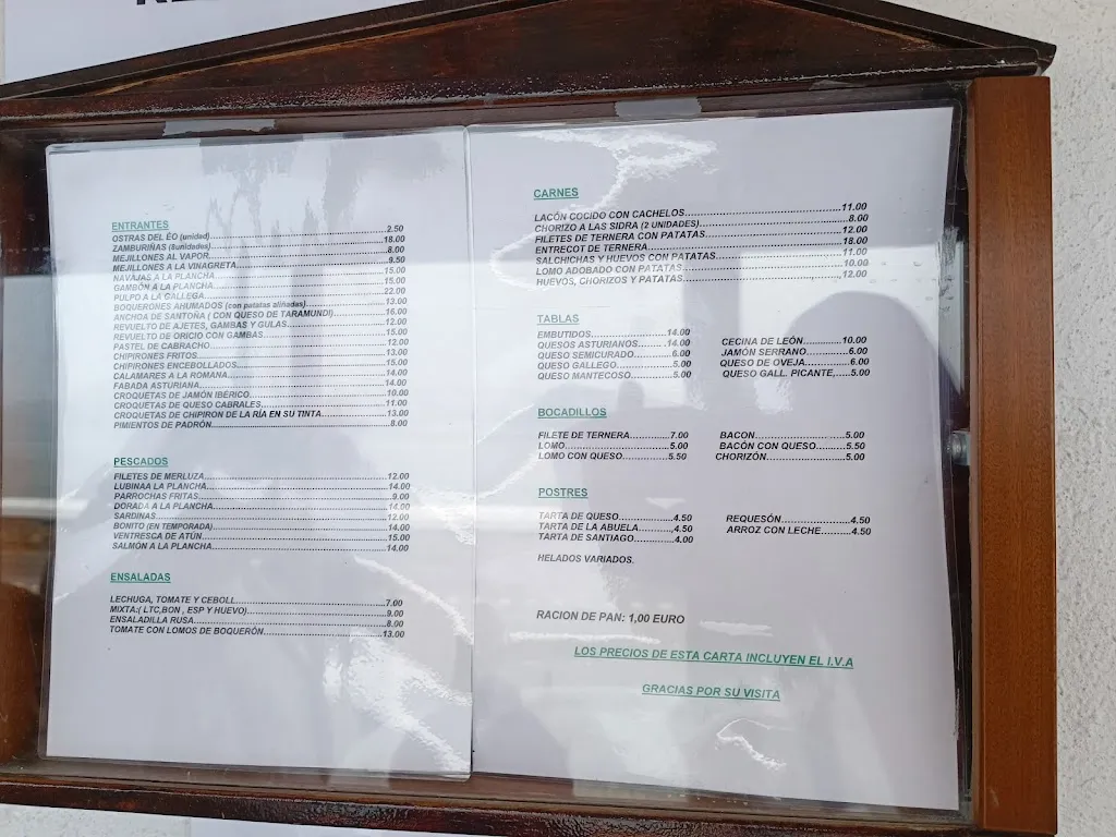 Menu_Café bar la santlna_Castropol_image_1