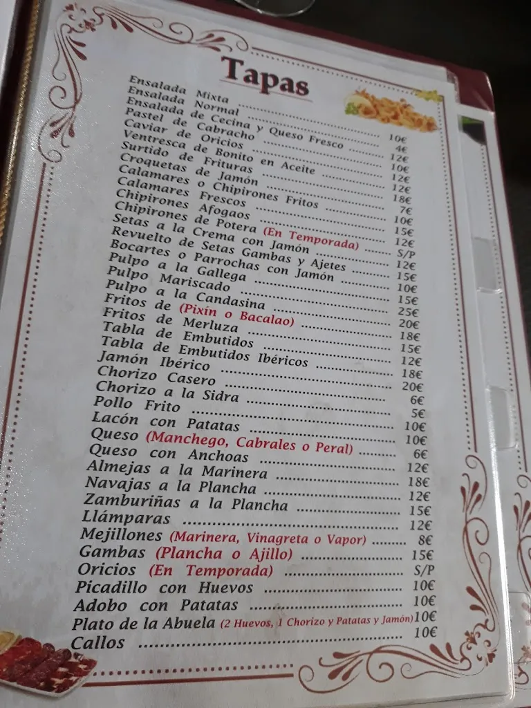Menu_El Cubano_Carreño_immagine_2