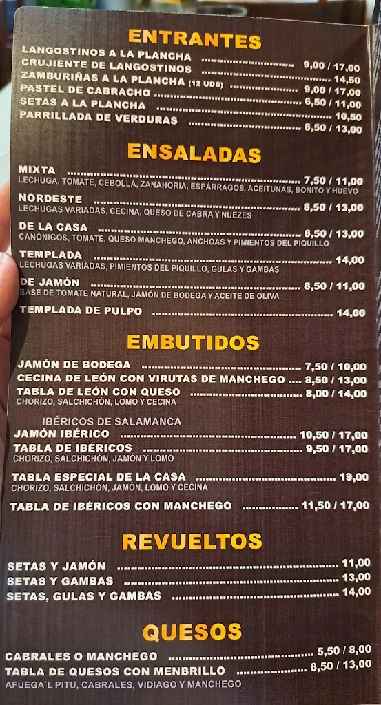 Menu_Restaurante Nordeste_Carreño_image_1