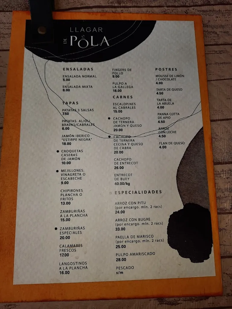 Menu_Llagar de Pola_Carreño_image_3