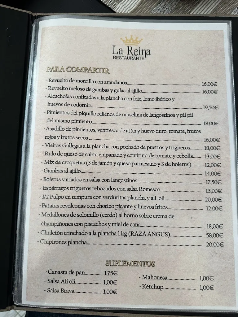 Menu_Restaurante La Reina_Castrillón_image_1