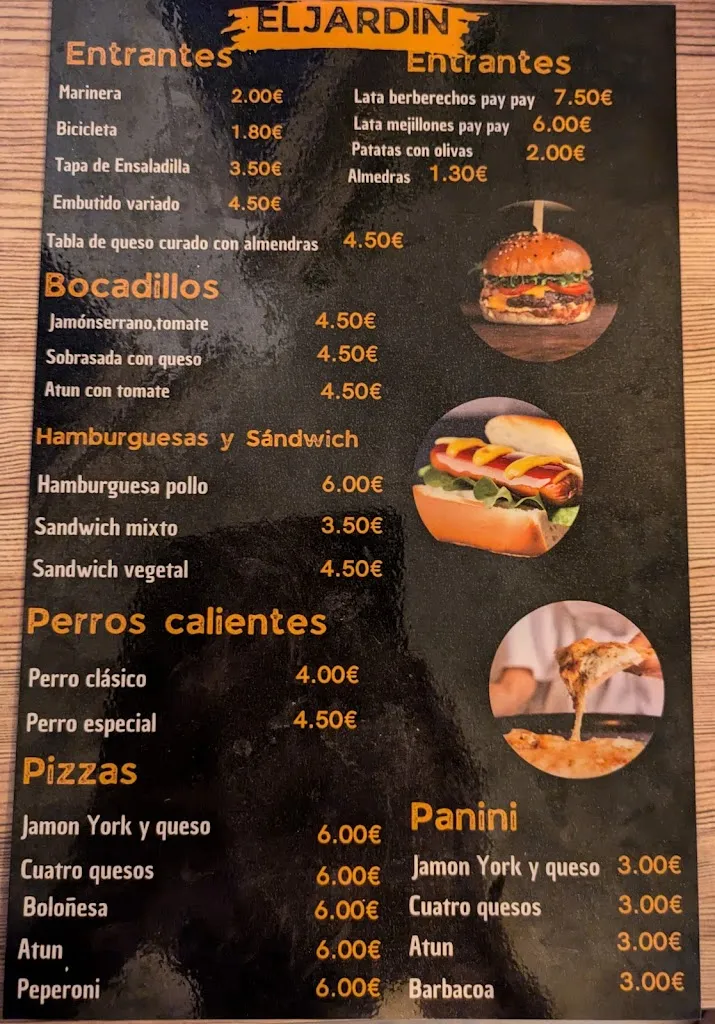Menu_El Jardín_Corvera de Asturias_image_1