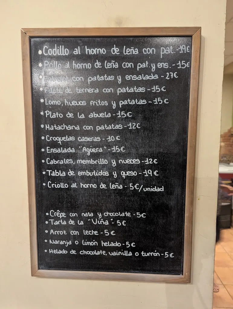 Menu_BAR PUENTE AGÜERA_Colunga_immagine_1