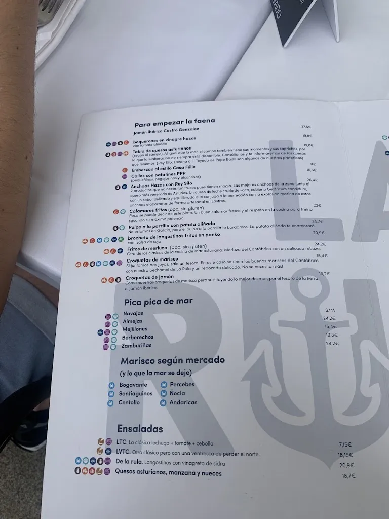 Menu_Restaurante La Rula_Colunga_immagine_2