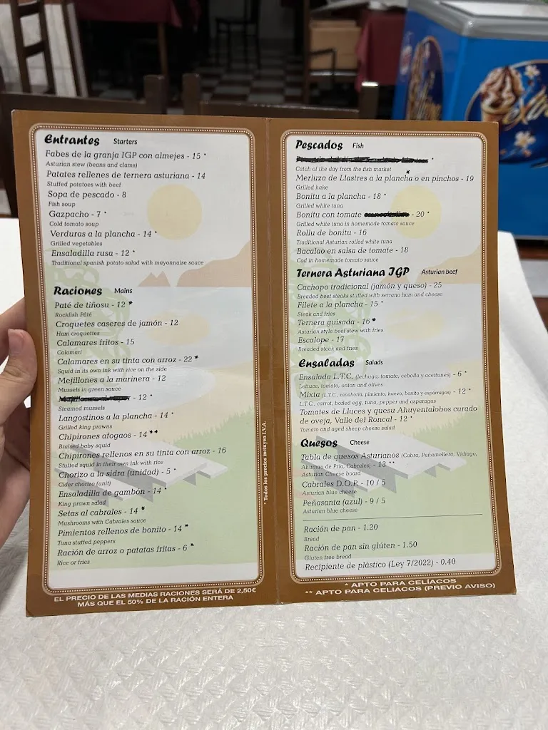 Menu_El Descanso_Colunga_image_1