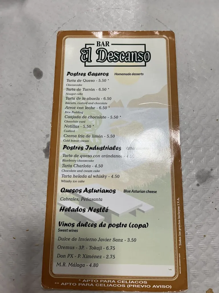 Menu_El Descanso_Colunga_image_3