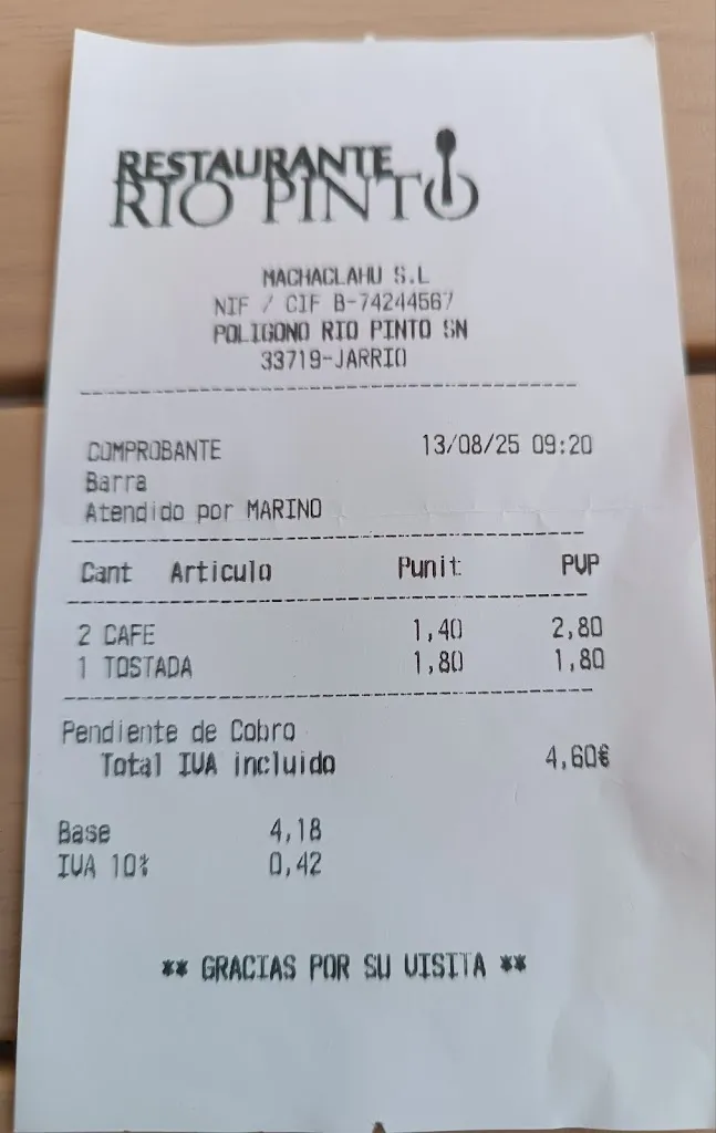 Stina Idder_Restaurante Rio Pinto_Coaña_review