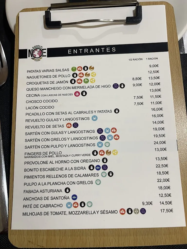 Menu_Restaurante El rincón de Noe navia Asturias_Coaña_image_3