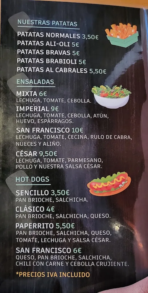 Menu_Restaurante Pensión San Francisco_Coaña_image_1