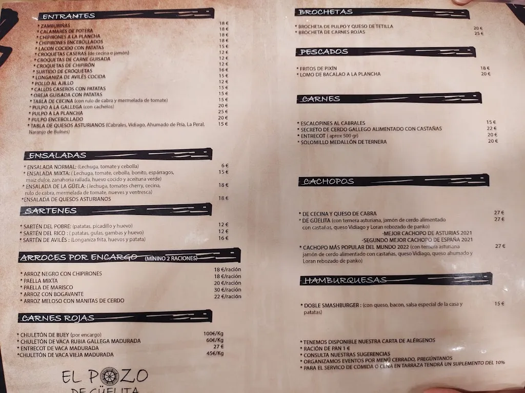Menu_Restaurante El Pozo de Güelita _Coaña_image_3
