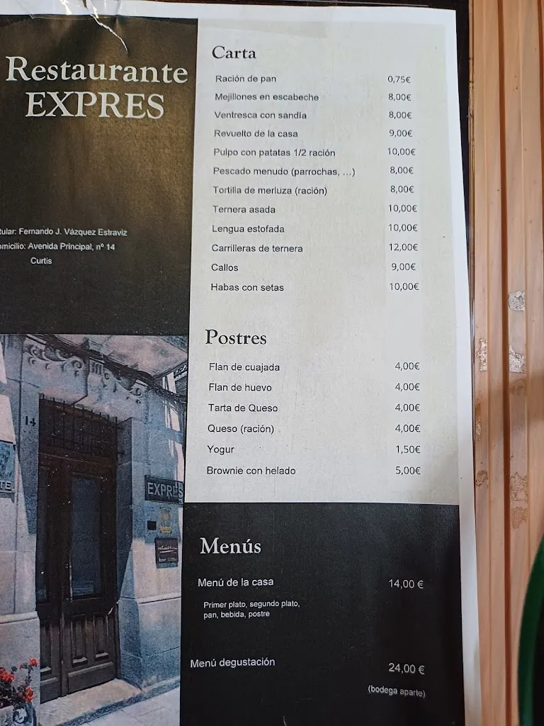 Menu_Restaurante Expres_Curtis_immagine_1
