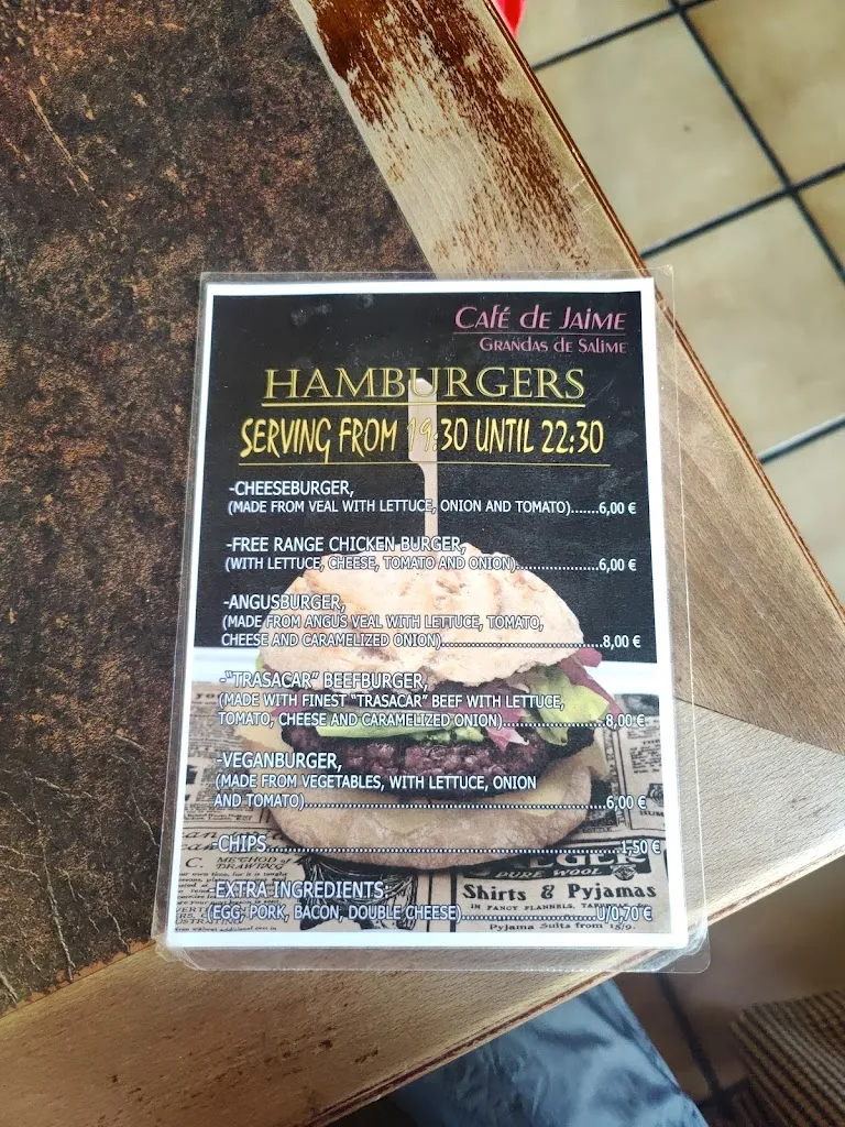 Menu_Café de Jaime_Grandas de Salime_image_1