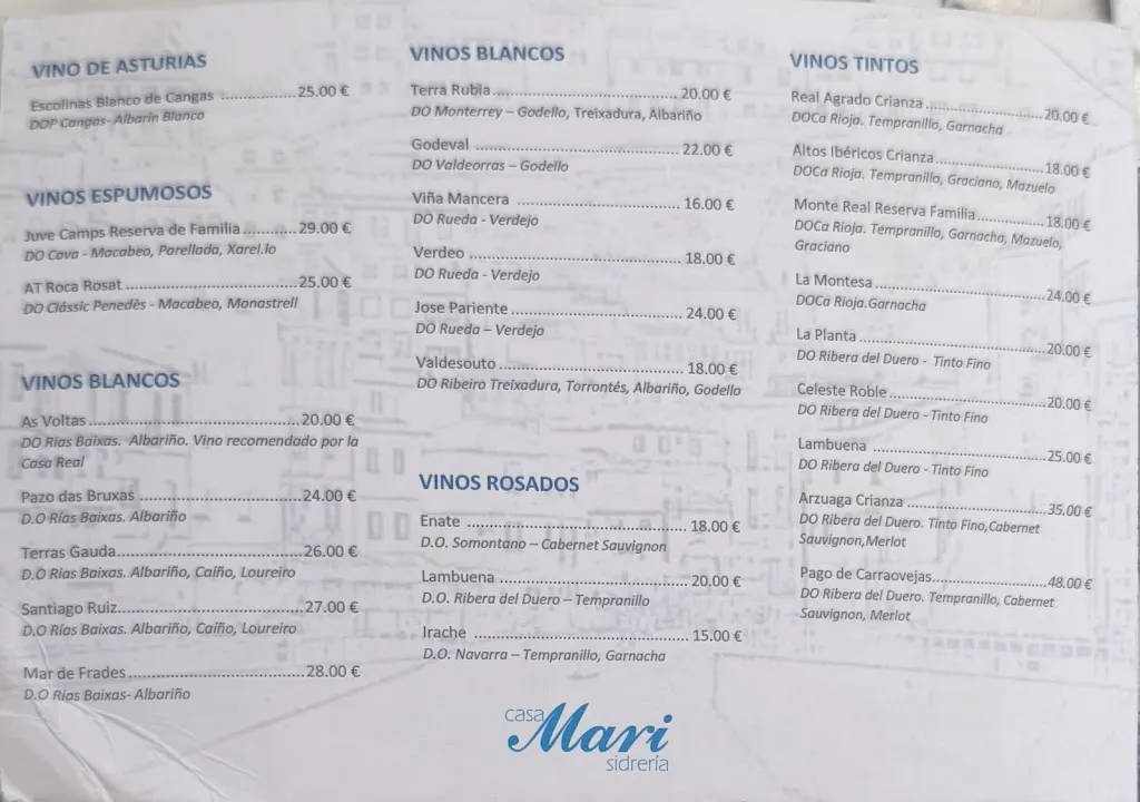 Menu_Casa Mari -Sidreria Restaurante_Cudillero_image_3