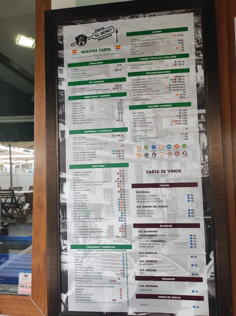 Menu_Sidrería El Remo_Cudillero_immagine_2