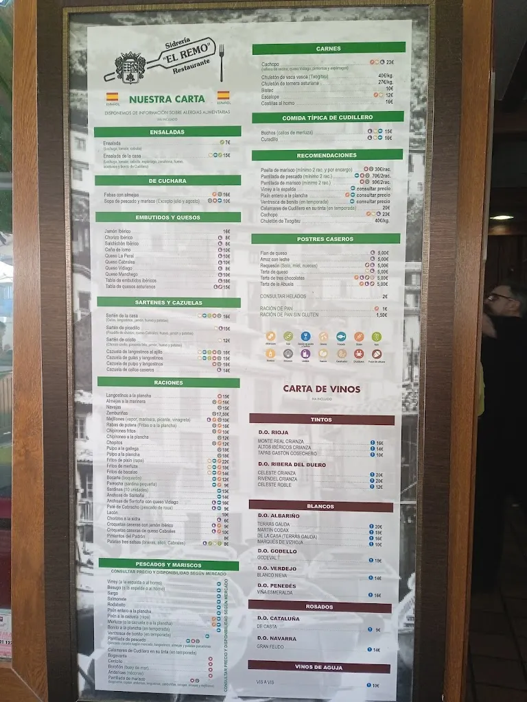 Menu_Sidrería El Remo_Cudillero_immagine_3