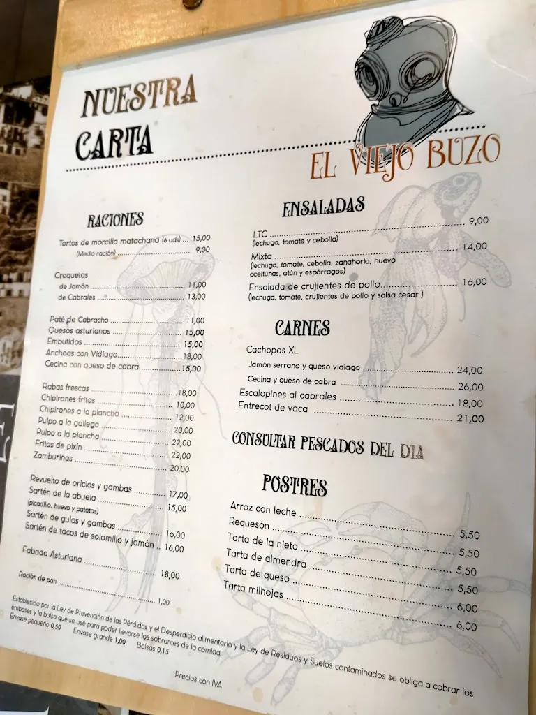 Menu_El Viejo Buzo_Cudillero_image_3