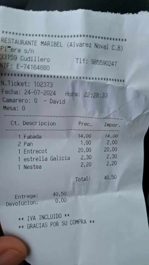 Rodolfo I._Restaurante Maribel_Cudillero_review