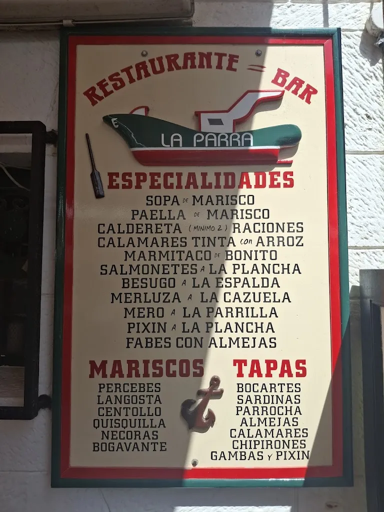 Menu_Restaurante La Parra_Cudillero_image_1