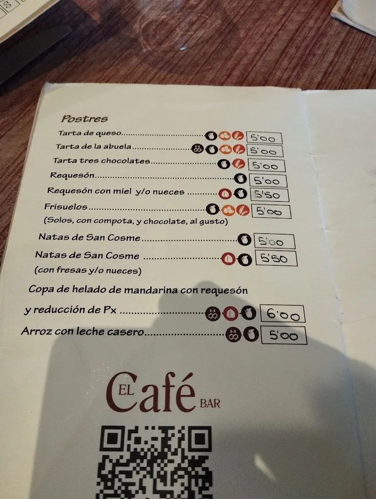 Menu_Bar El Café_Cudillero_immagine_3