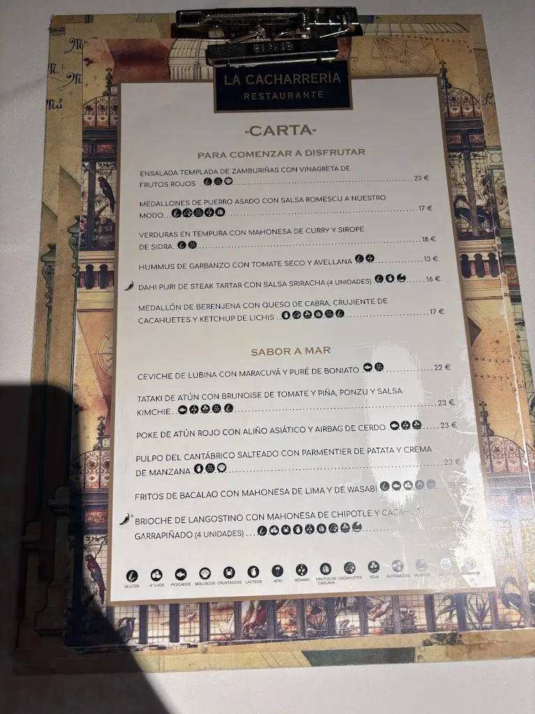 Menu_La Cacharrería_Gijón_image_3