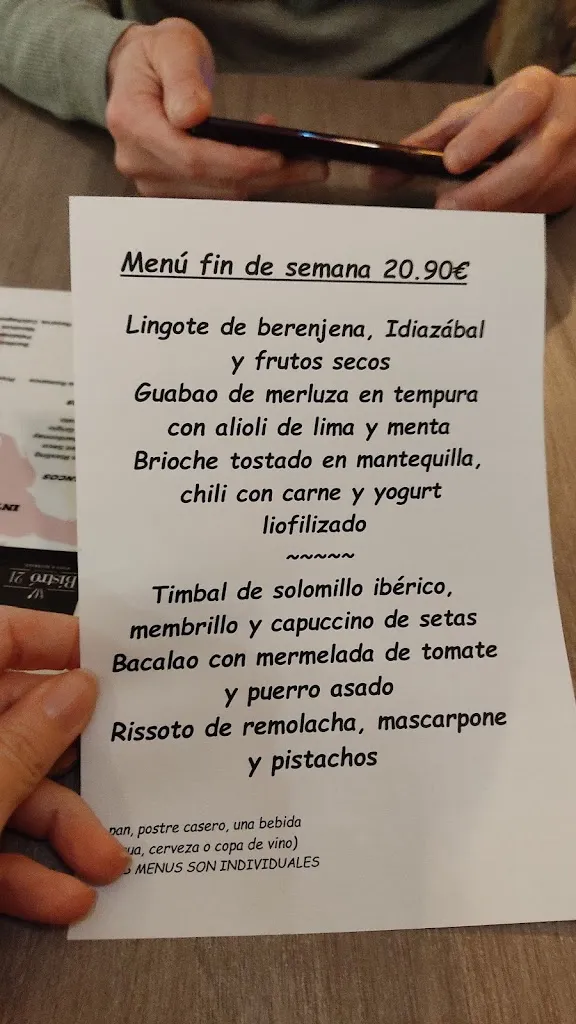 Menu_Bistró 21_Gijón_image_2