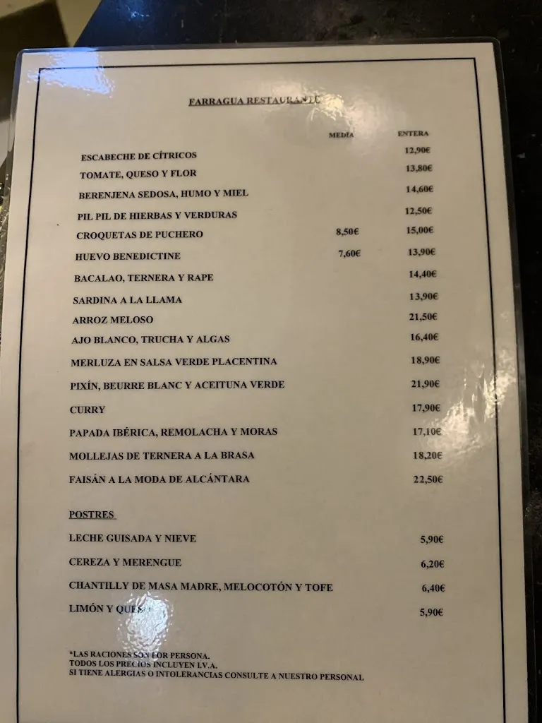 Menu_Farragua Restaurante_Gijón_image_2