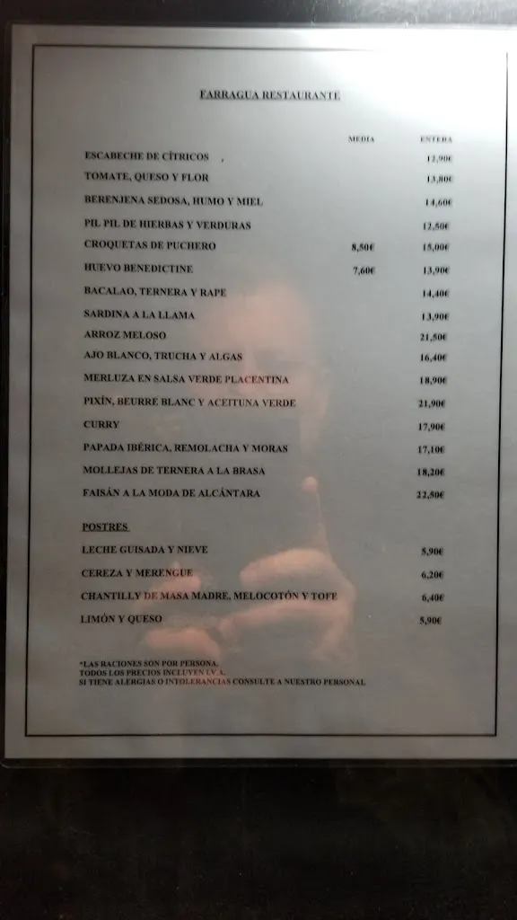 Menu_Farragua Restaurante_Gijón_image_4
