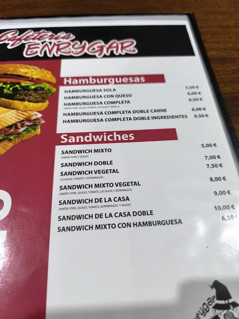 Menu_REstaurante Cafetería Enrygar_Curtis_image_4