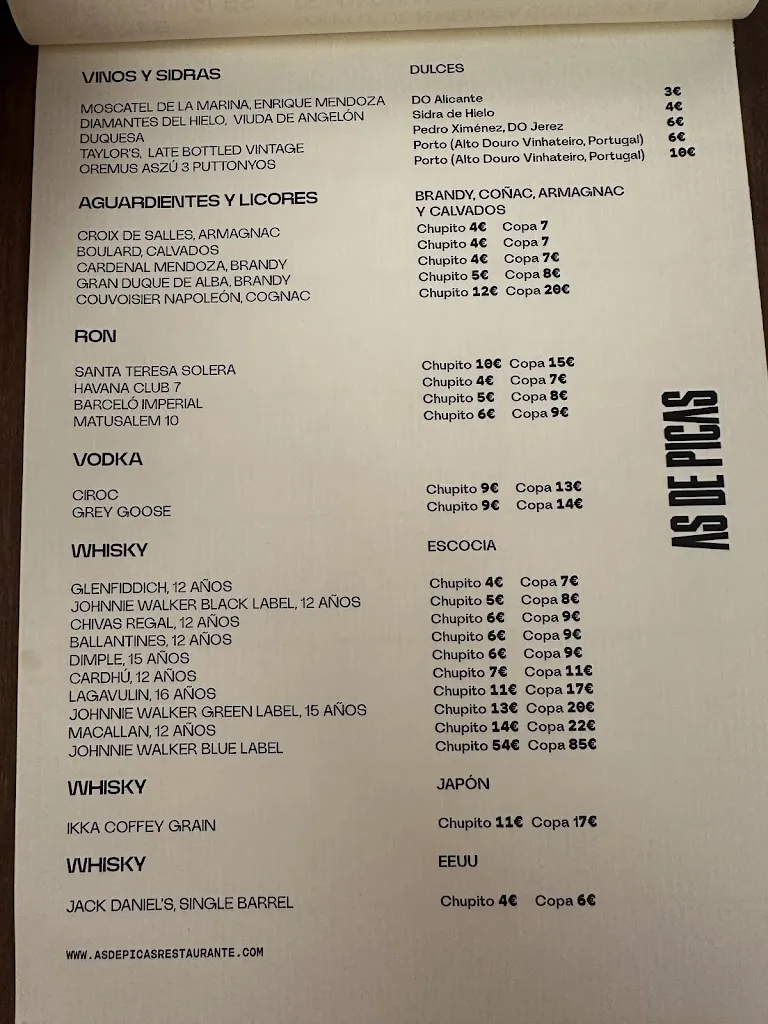 Menu_Restaurante As de Picas_Gijón_image_1