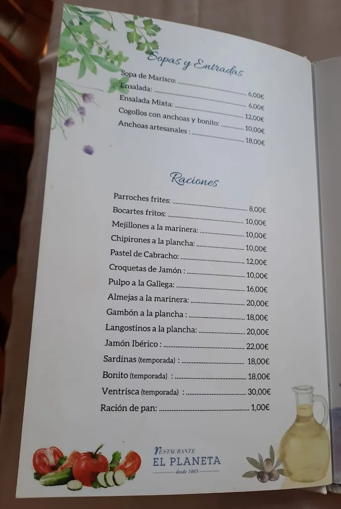 Menu_El Planeta_Gijón_immagine_3
