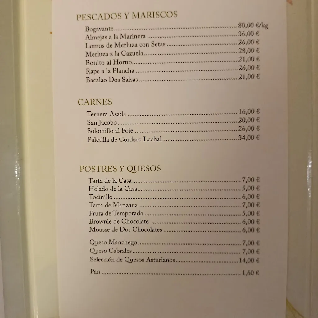 Menu_Restaurante La Pondala_Gijón_image_4
