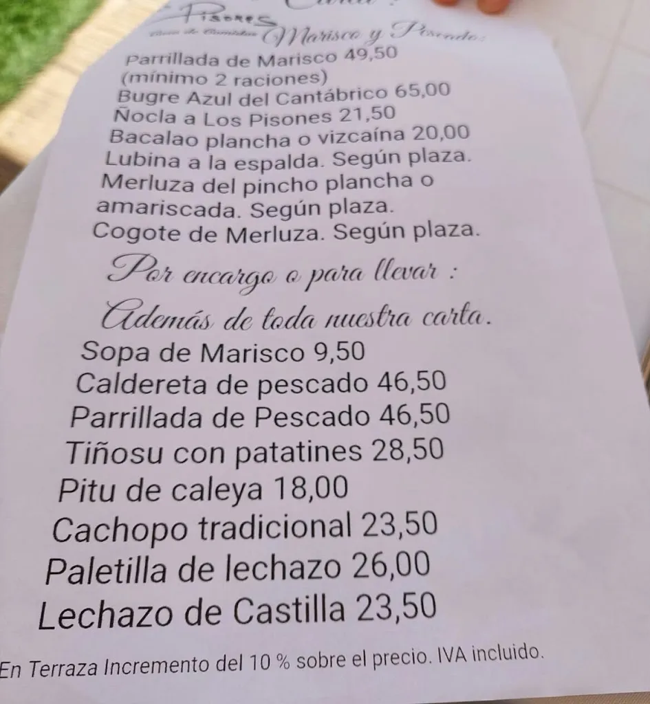 Menu_Los Pisones_Gijón_image_2