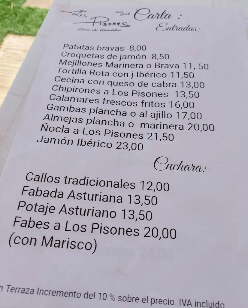 Menu_Los Pisones_Gijón_image_3
