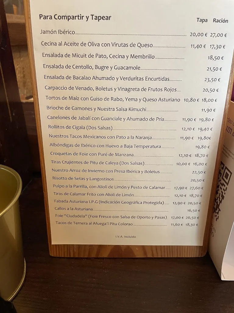 Menu_Ciudadela de Celestino Solar_Gijón_image_2