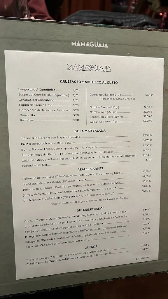 Menu_MAMÁGUAJA_Gijón_image_1