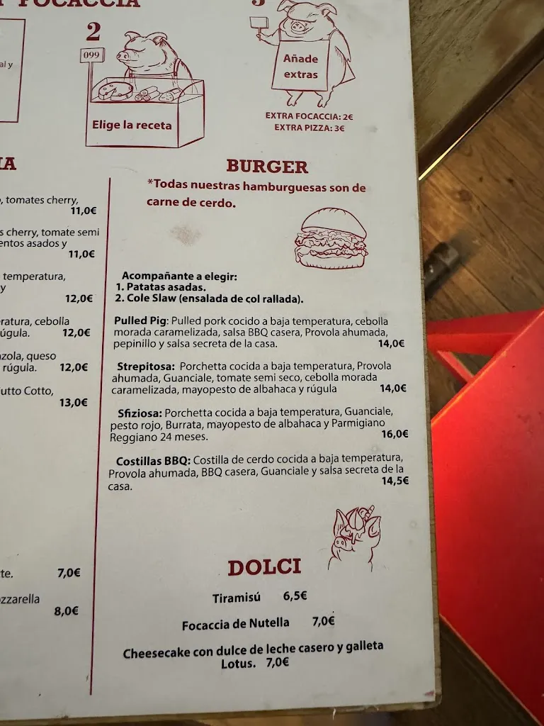 Menu_Zio Pig, Italian Delicatessen_Gijón_image_2