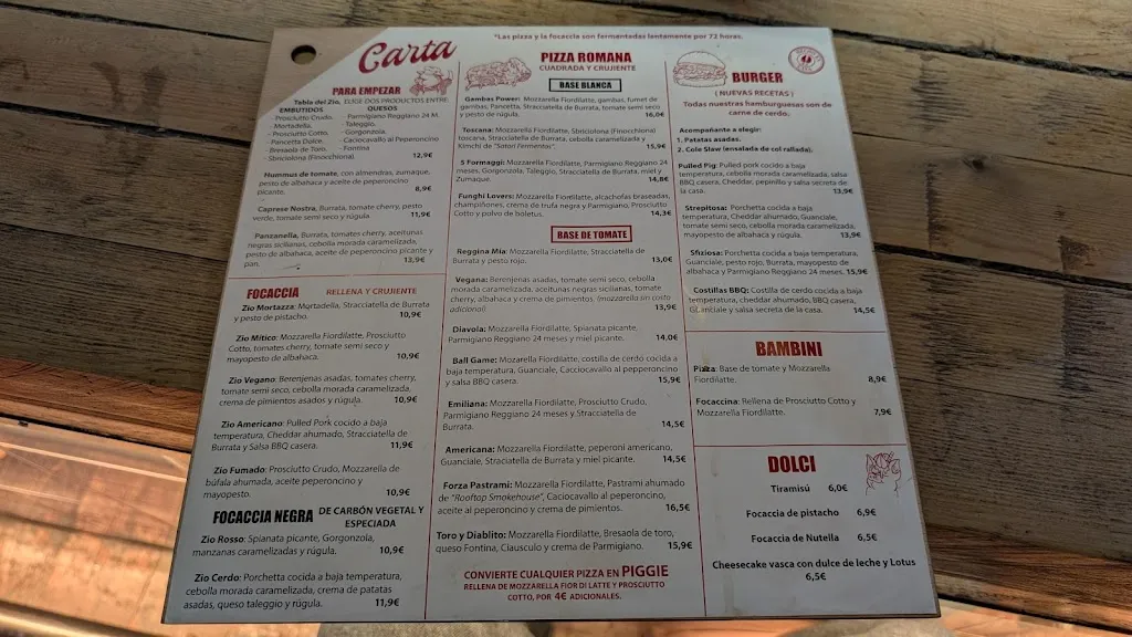 Menu_Zio Pig, Italian Delicatessen_Gijón_image_3