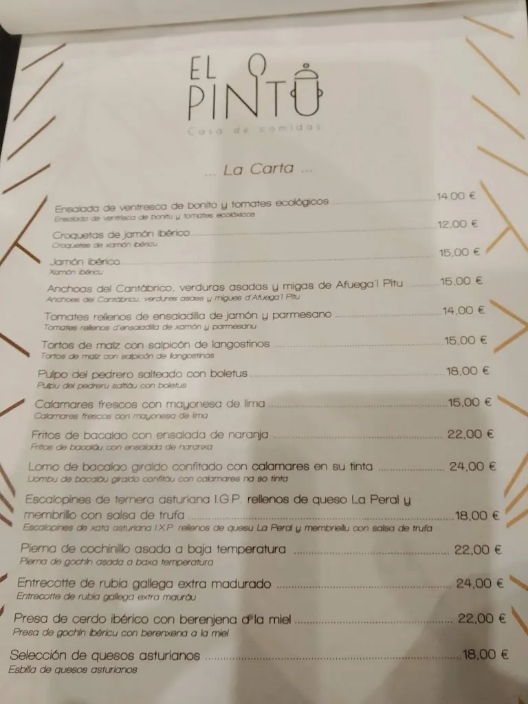 Menu_El Pintu - Casa de comidas_Laviana_image_4