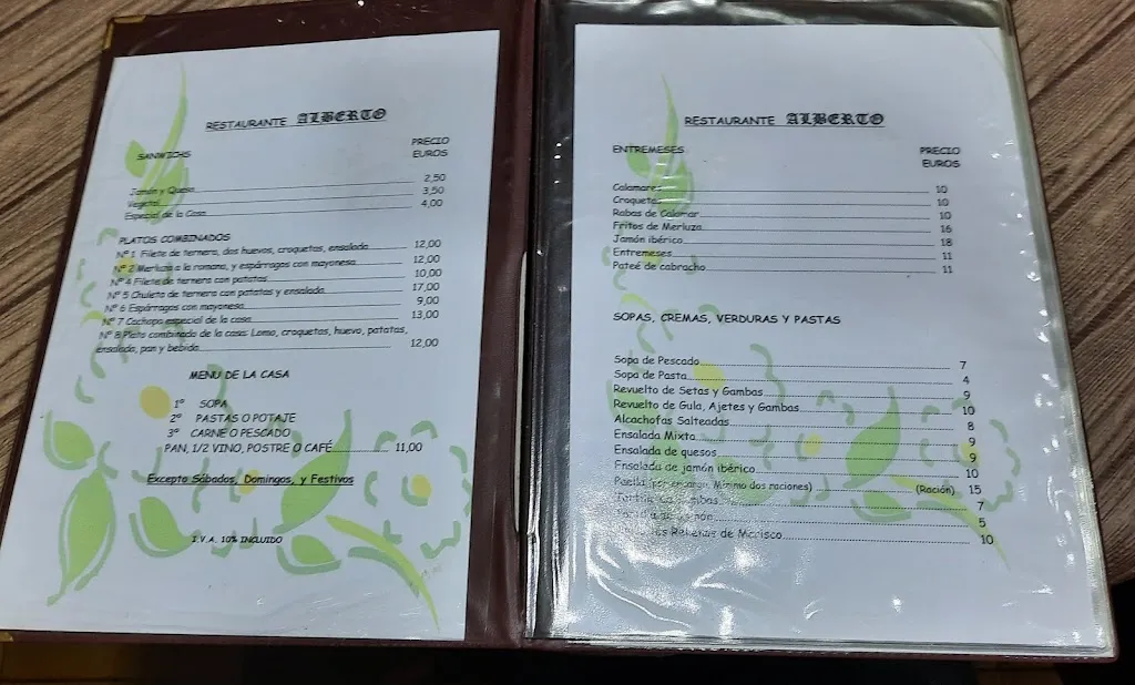 Menu_Restaurante Alberto_Laviana_image_1