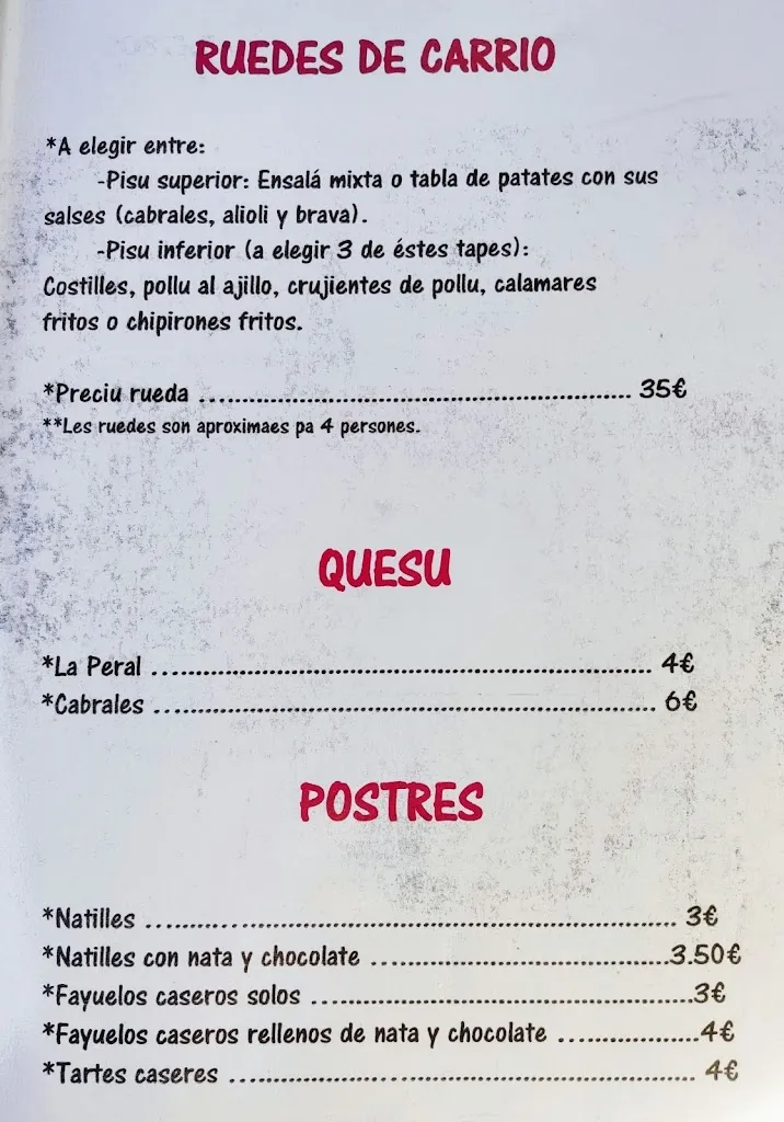 Menu_El Hórreo de Carrio_Laviana_image_4