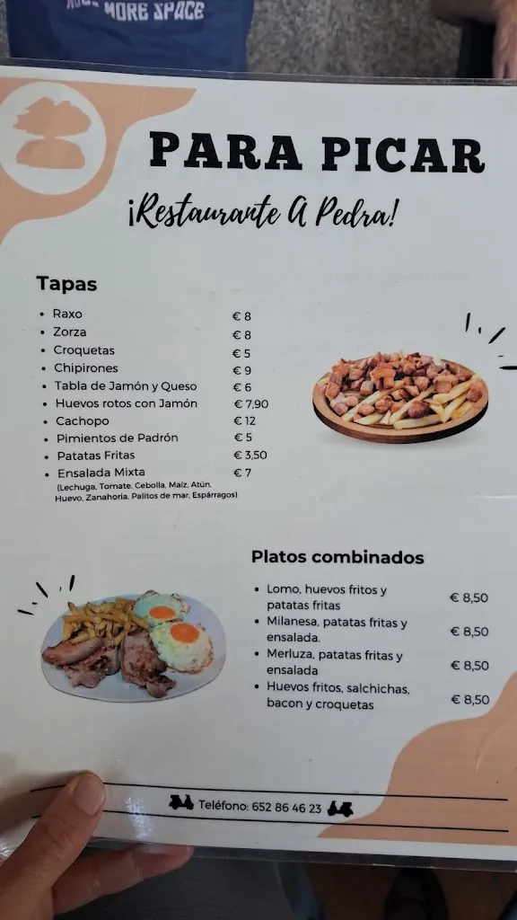 Menu_Restaurante & Alojamientos A Pedra_Dumbría_image_3