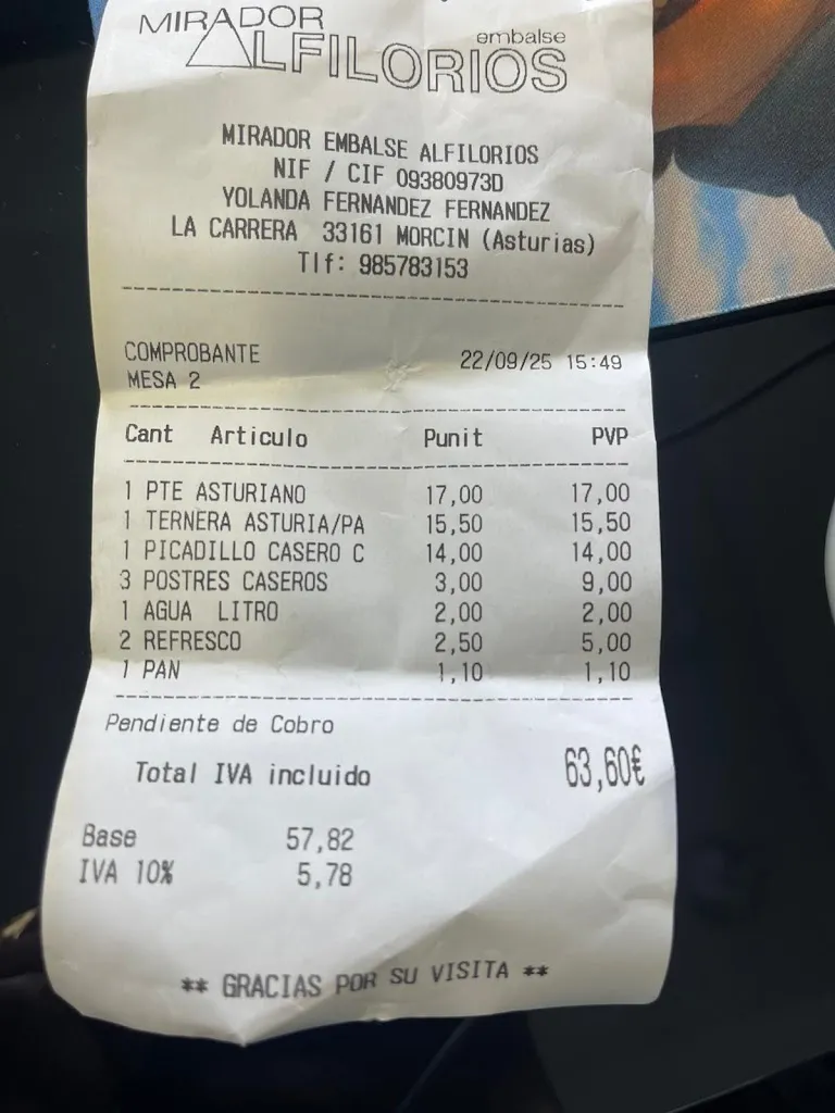 Angus Arias_Restaurante Mirador Embalse Alfilorios_Morcín_review