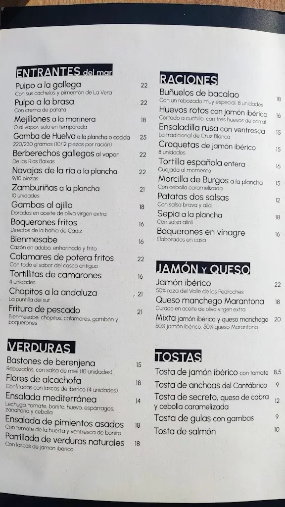 Menu_Restaurante Cruz Blanca Las Murallas_Nava_image_2