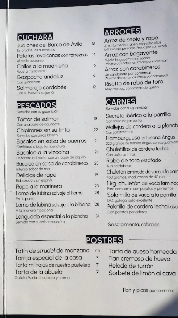 Menu_Restaurante Cruz Blanca Las Murallas_Nava_image_4