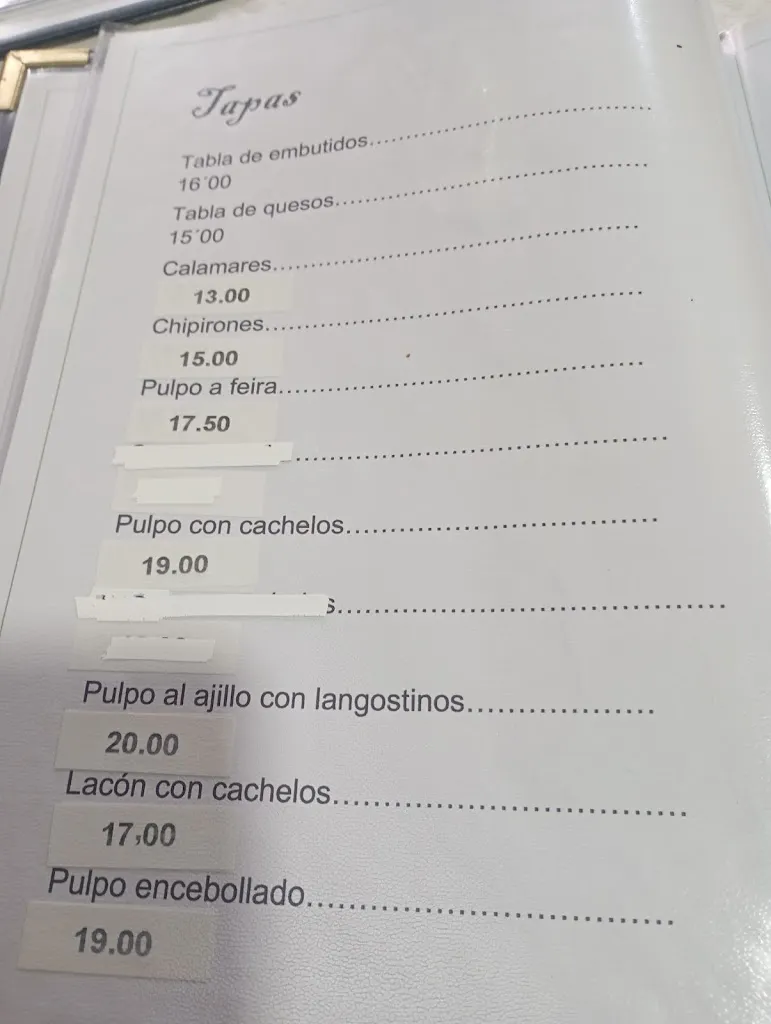 Menu_Bar La Casona_Langreo_image_3