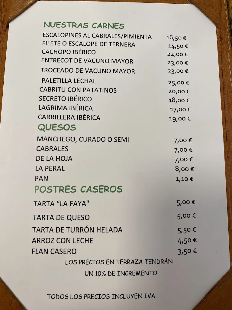 Menu_Restaurante la Faya_Langreo_image_1