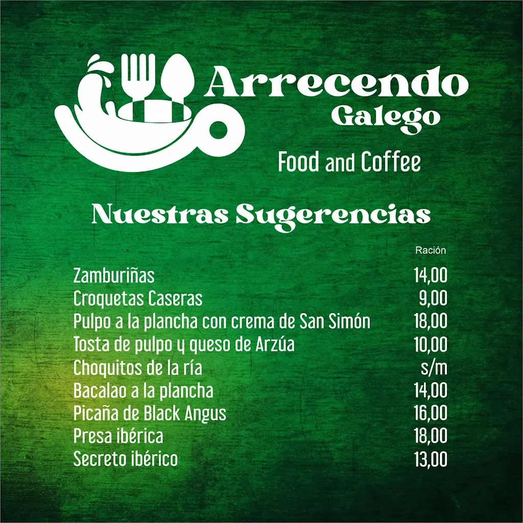 Menu_Arrecendo Galego | Gastrobar | Restaurante | Cafetería_Fene_image_4