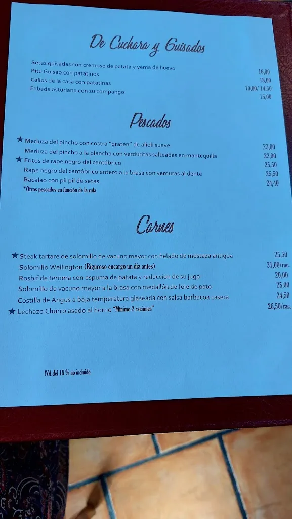 Menu_Restaurante La Ferrada_Noreña_image_1