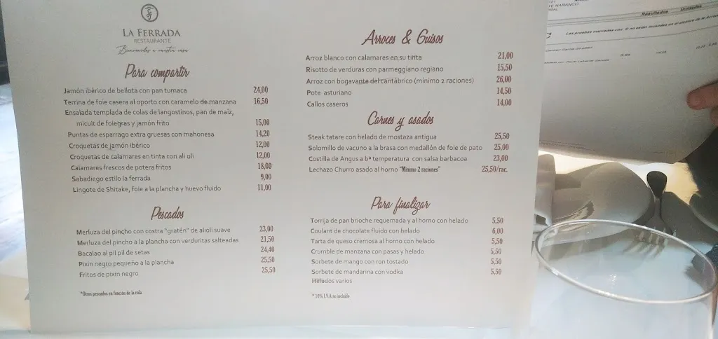 Menu_Restaurante La Ferrada_Noreña_image_4